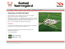 Tablet Screenshot of gabol-norregaard.dk